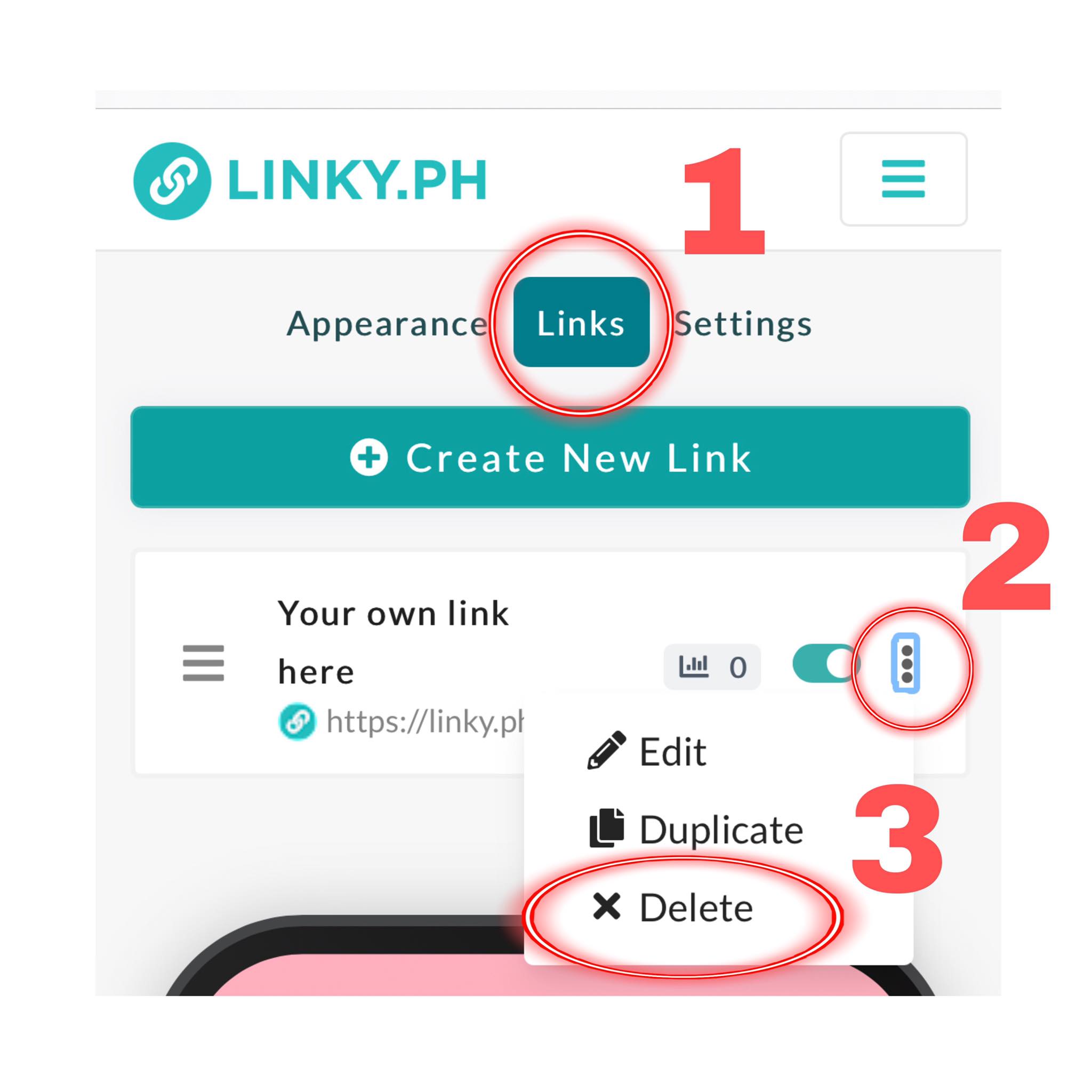 how-to-delete-a-link-on-my-linky-page-linky-ph-support